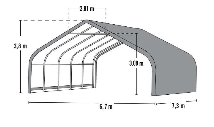 ShelterLogic Weidezelt